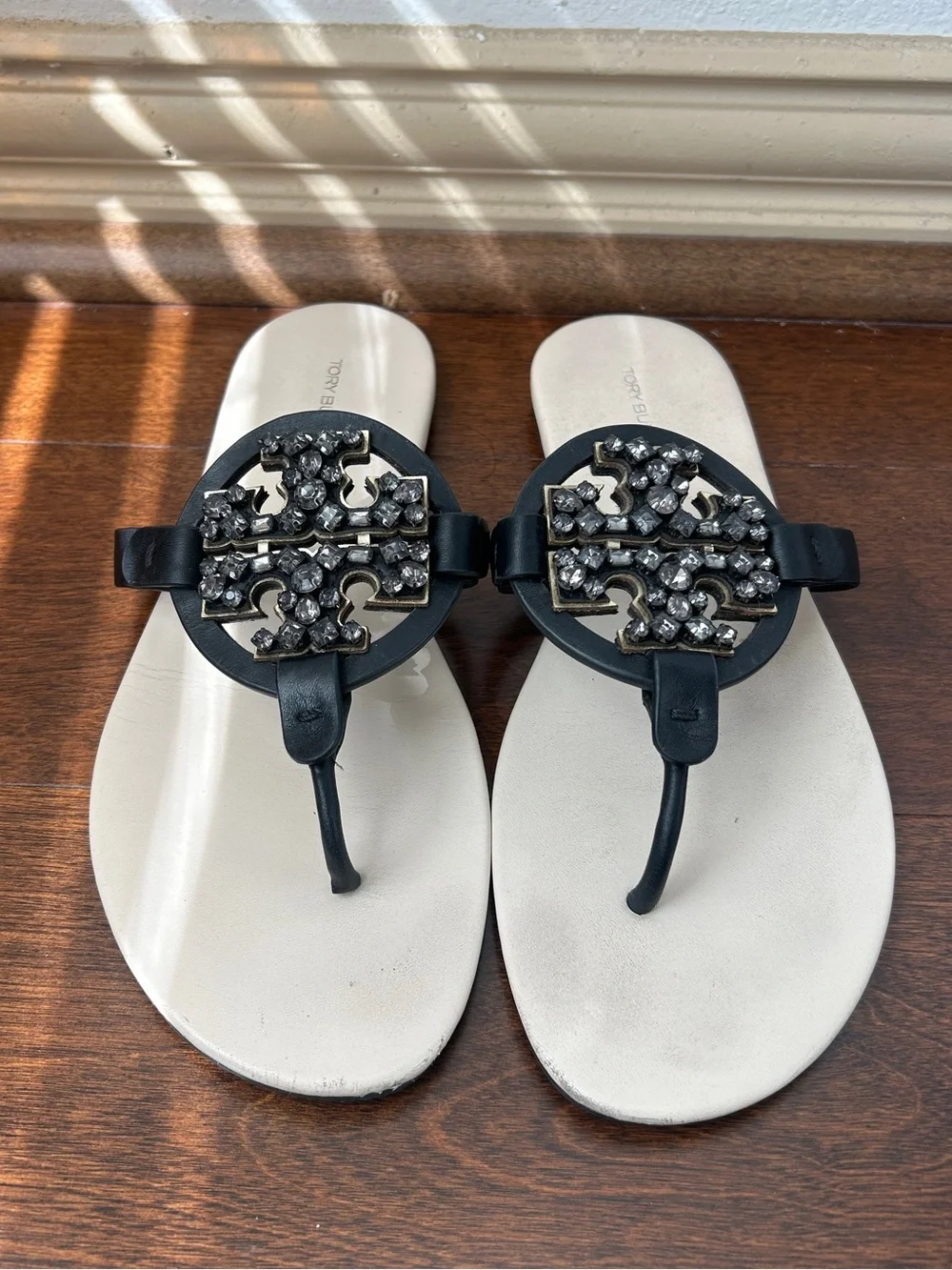 Tory Burch Crystal Miller Sandals